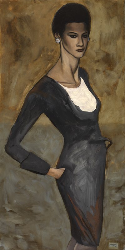 The Hourglass, 1997 by Robert Burkall Marsh